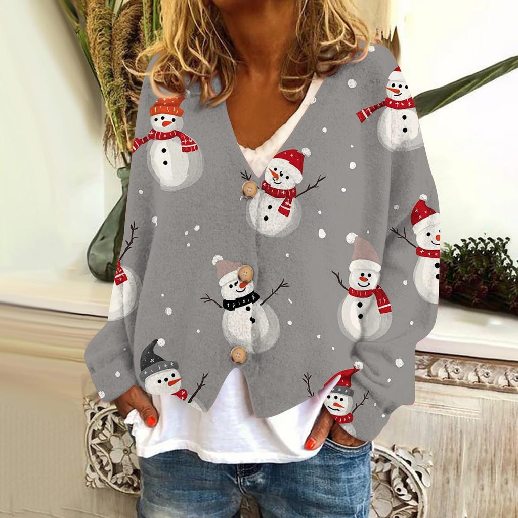 Женское модное короткое пальто, повседневное, с длинным рукавом, с принтом, однобортный плюшевый топ