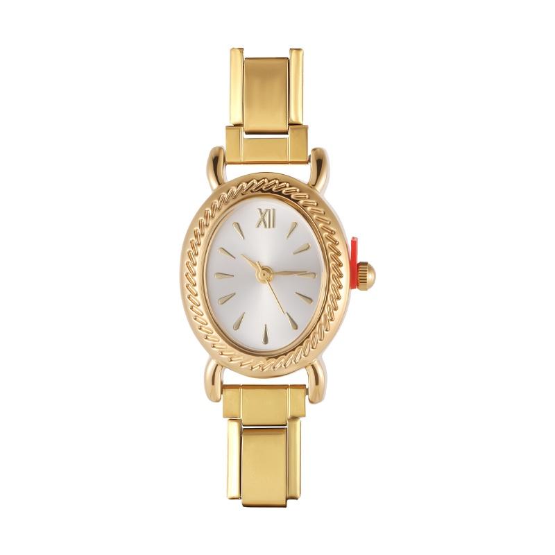 Vintage Luxury High Quality Women's Men's Stainless Steel Windmill Shaped Watch Bracelet For Friend Birthday DIY Jewelry Gifts