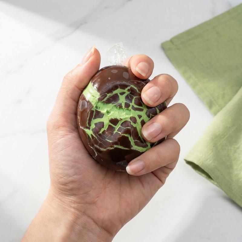 Ручная мялка-антистресс из темного шоколада с мятой, сенсорная игрушка для офиса, дома, школы