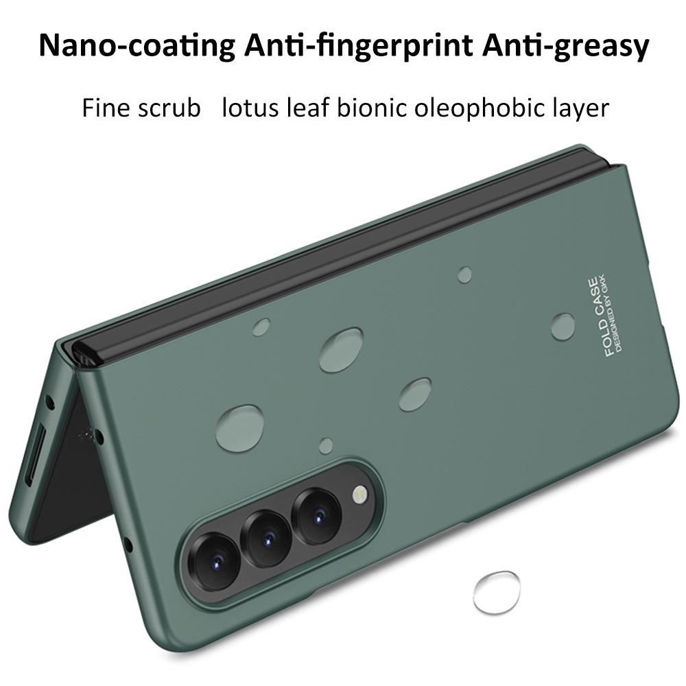 Luxury Ultra Thin Matte Case For Samsung Galaxy Z Fold 4 5g Zfold4 All Inclusived Protection Shockproof Hard Slim Foldable Cover