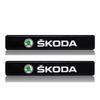 LLEV2 Car Stickers For Skoda 1/2PCS Car Decorative Light LED Front Hood Grille Emblem Badge Decor For Skoda Octavia Fabia RS Kamiq Kod