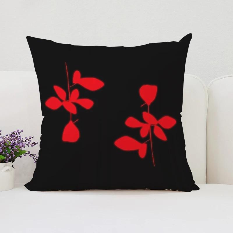 Reversible Printed Pillow Cover DDepeche MMode Fan Gift Home Sofa Decorative Cushion Cover Chair Lumbar Cushion x