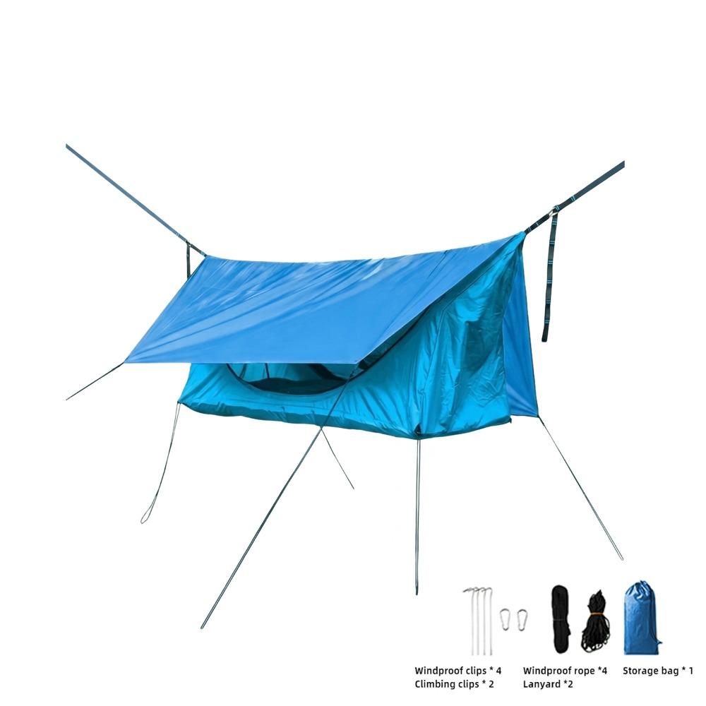 200x80cm Mosquito Net Hammock with Mosquito Net Swing Hammock Outdoor Camping