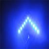 2PCS/Lot!! 33 SMD Sequential Led Lights Arrows Lamp Indicator Safe led Panels Car Side Mirror Turn Signal 33 LED (Blue)