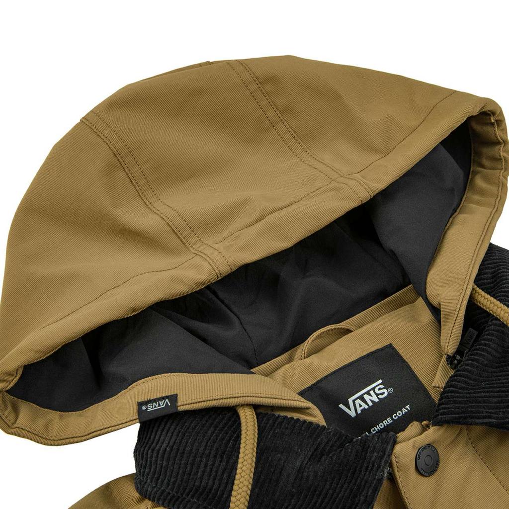 Vans Пальто Drill Chore со съемным капюшоном, многокарманная рабочая куртка, мужские куртки цвета хаки VN0A5FP9DZ9