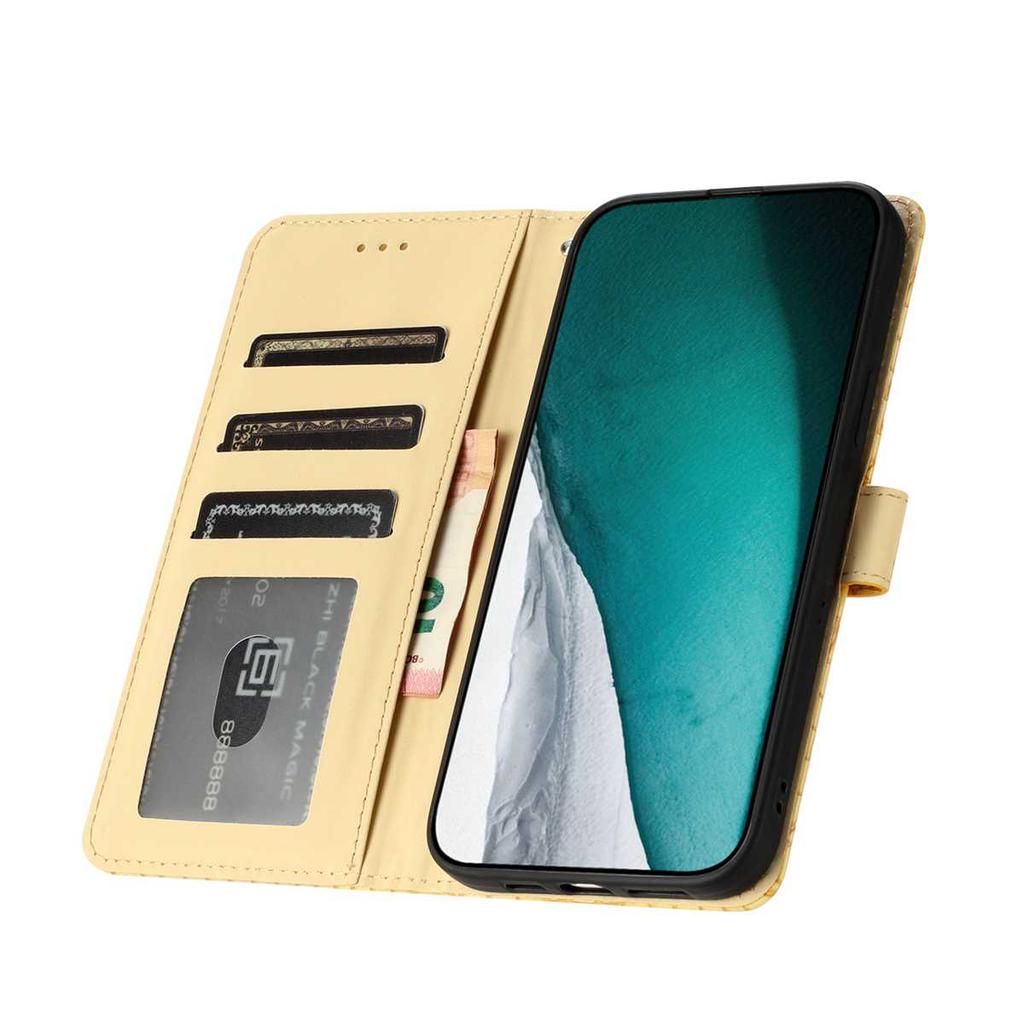Модный чехол для телефона с крокодиловым принтом для серии Oppo. Oppo A17 A18 A36 A54 A57 A58 A74 A76 A77 A78 Reno8..., Кошелек из искусственной кожи с отделениями для карт и противоударный