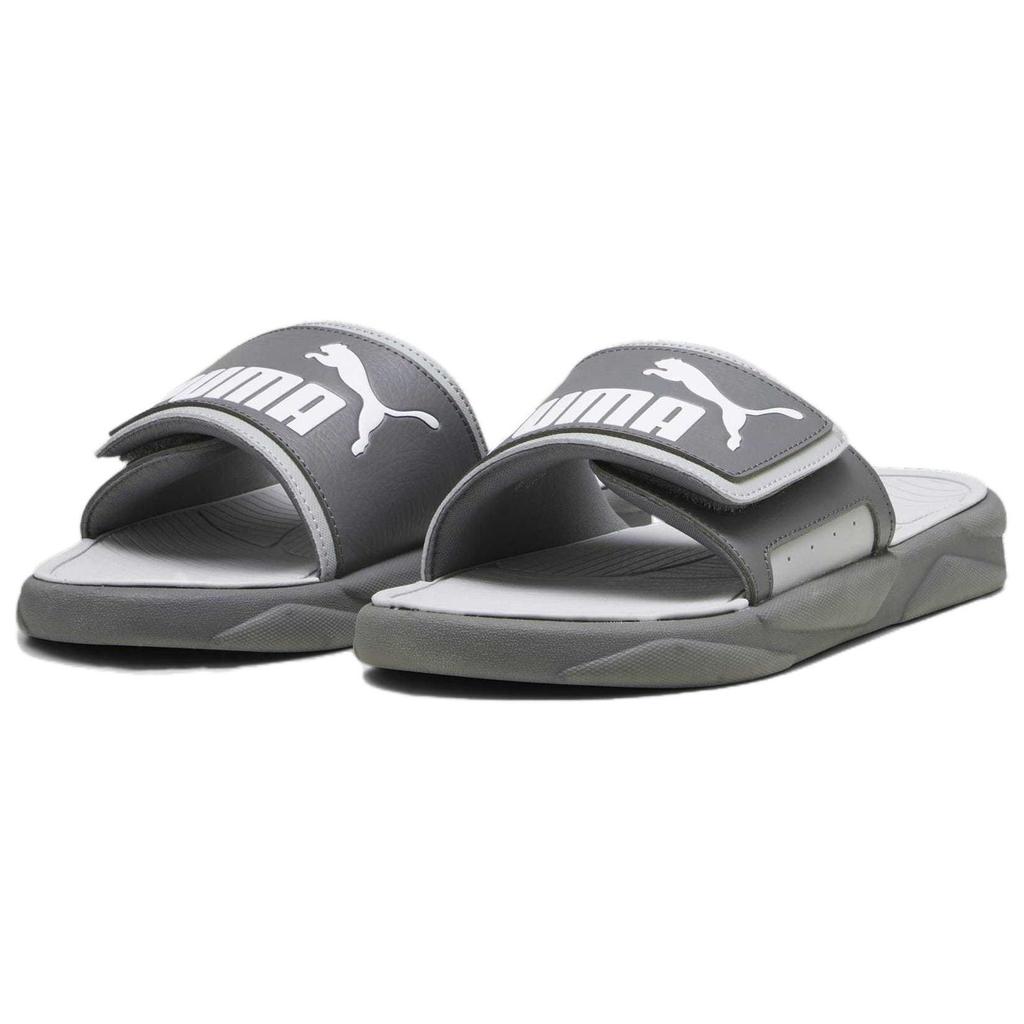 Puma Comfortable Versatile Breathable EVA Other Anti-Wear Slide Sandals Unisex Footwear Gray 372280-24