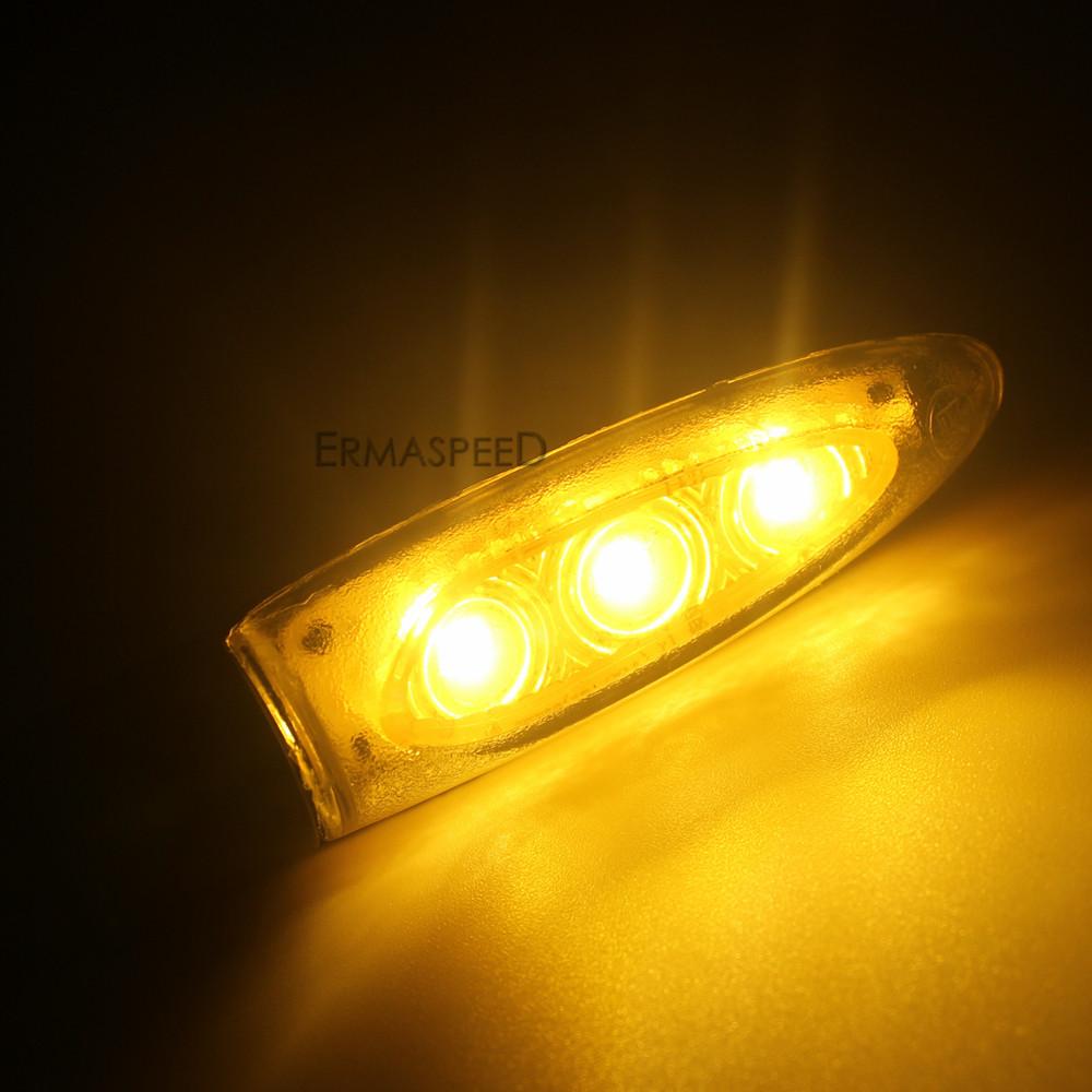 Универсальные мотоциклетные светодиодные указатели поворота, янтарная лампа, задний мигающий сигнал, стоп-сигналы, индикаторы, поворотники для мотоцикла