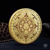 Souvenir Coin Mexico Mayan Aztec Calendar Art Prophecy Culture Gold Coins Collectibles