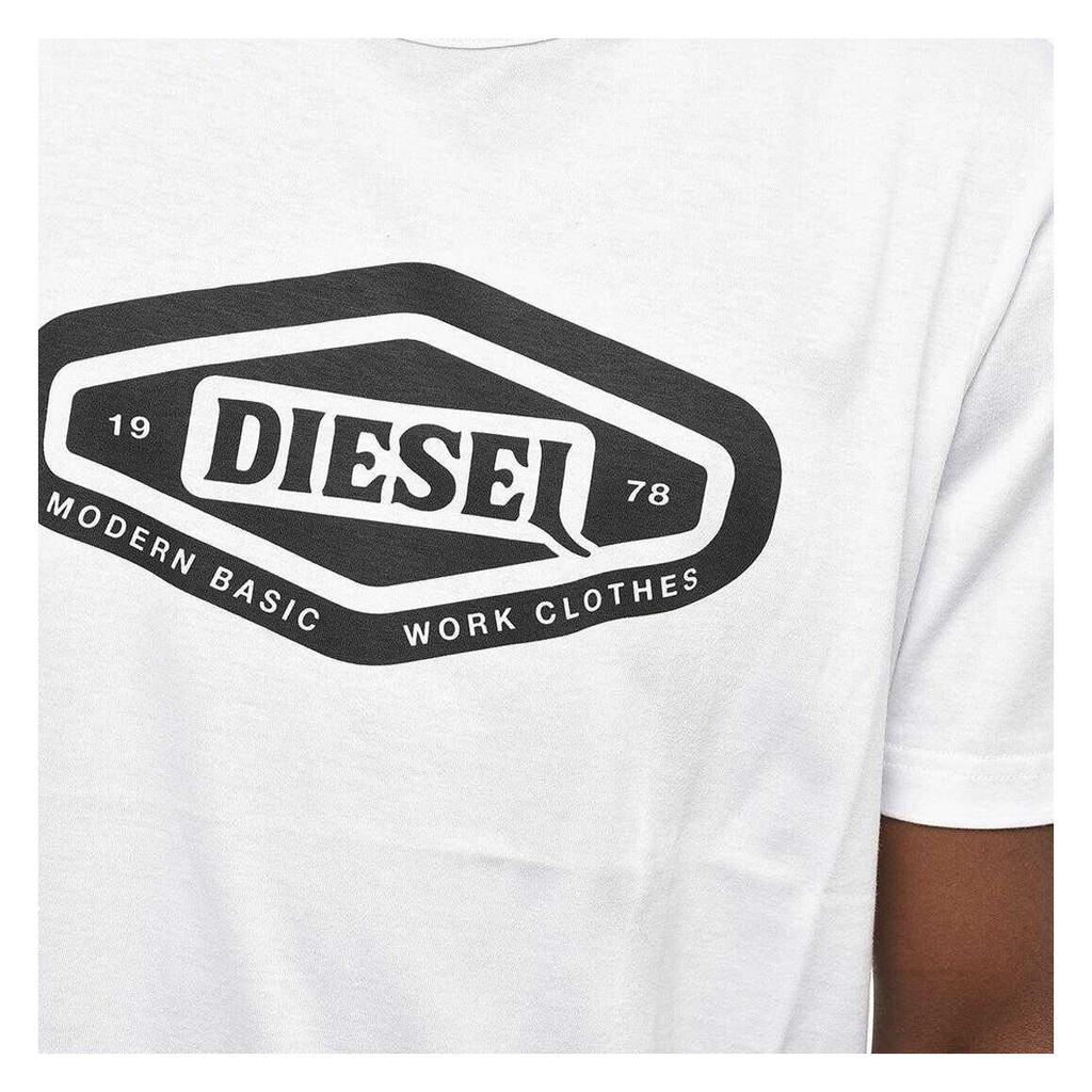 Diesel Mens Basic Logo T-Shirt