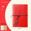 Retro Leaf Ring-Bound Travel Journal Notebook