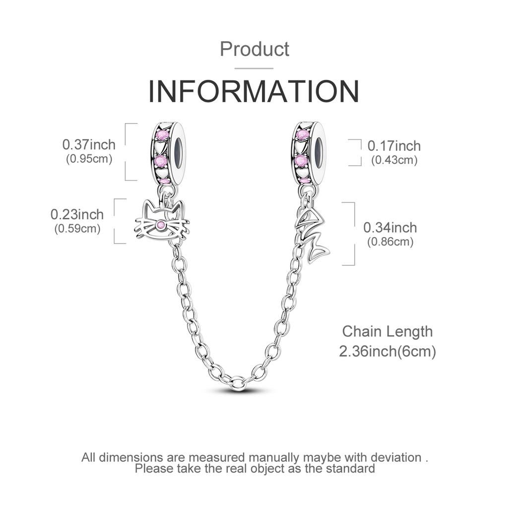 Новая медная цепочка безопасности Шарм-подвеска в виде лунного цветка и звезды Подходит для оригинального браслета DIY для женщин и девушек