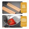 Multipurpose Soup Ladle Wooden Handle Water Spoon Small Saucepan Water Scoops  for Flower Watering