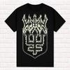 Футболка с логотипом Watain Шведская Милиция Черного Металла Мелодичный Черный Метал Футболки Топы Мадам Хлопок Короткий Рукав Уличная Мода