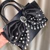 Женская сумочка Bow Pearl Dinner Bag Милая девушка Street Shot Messenger