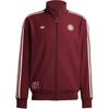 Adidas Originals FC Bayern Terrace Icons Track Top Comfortable Simple Soft Striped Jacket Men Tops Red JF0582