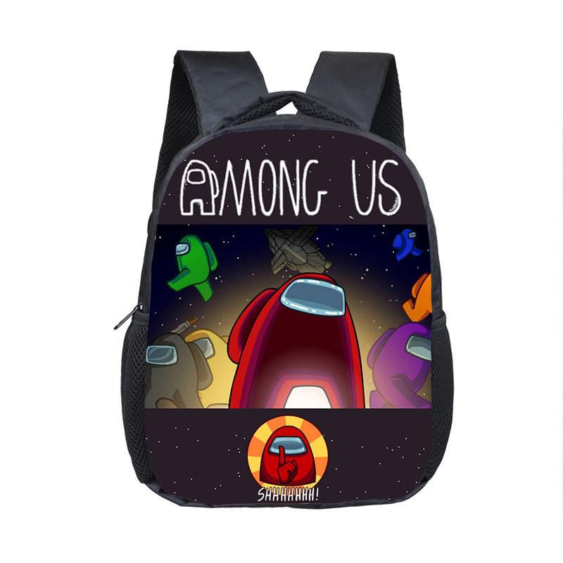 Students Backpack Spaceman Schoolbag Travel Bag Bookbag Shoulderbag