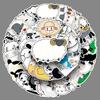 50 Pictures of Lamb Doodle Personality Cartoon Cute Animals Children's Goo Card DIY Skateboard Suitcase Stickers