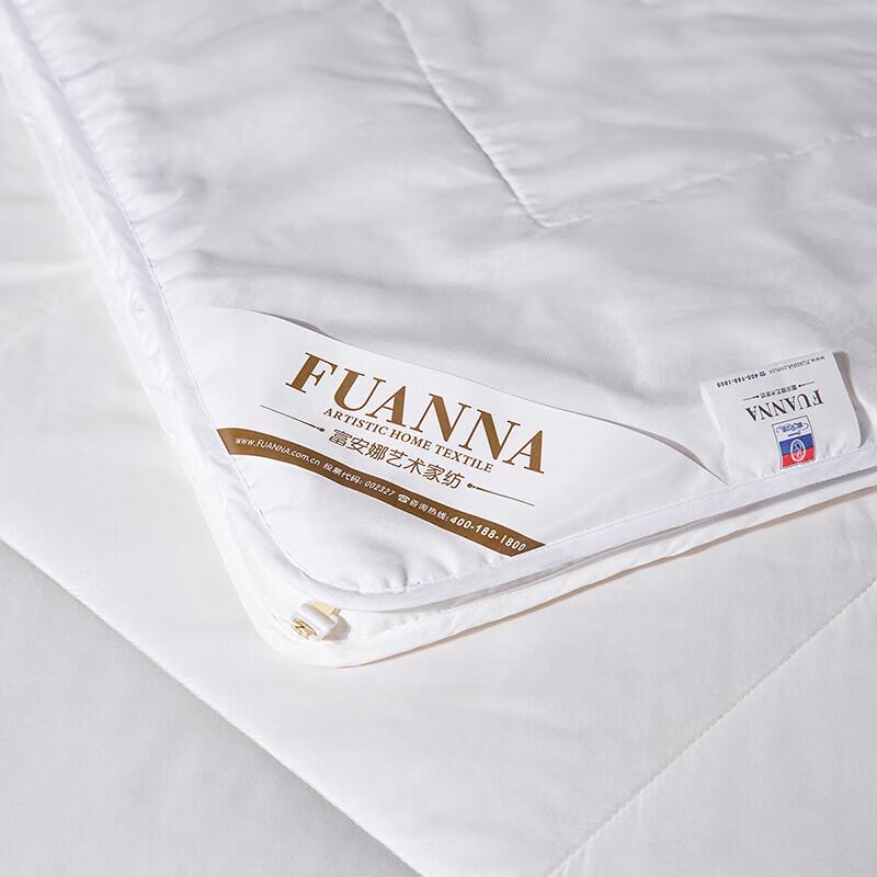 FUANNA Antibacterial All-Season Dual-Layer Tussah Silk Wool Quilt