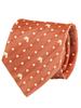 Colorata Manatee Necktie X Silk Jacquard Animal Polka Gift Present [COLORATA] (145 8.5cm / Terracotta/Dots / 100% / Weave) Dots/Animal