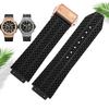 Ремешок для часов HUBLOT BIG BANG Силиконовый 26*19 мм Водонепроницаемый Мужской Ремешок для часов Цепочка Аксессуары для часов Резиновый Браслет Браслет на запястье
