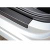 4Pcs 3D Carbon Fiber Black Car Door Sill Scuff Plate Cover Anti Scratch Sticker