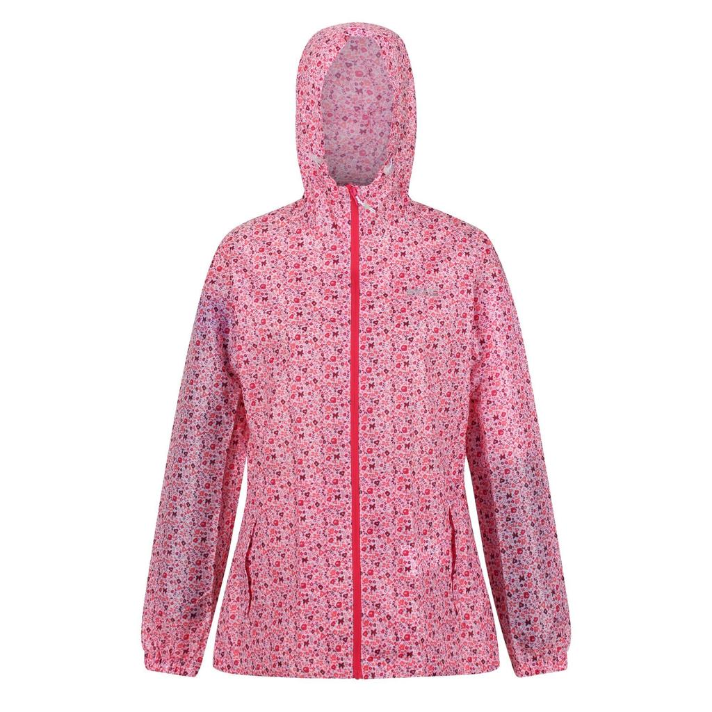 Regatta Womens/Ladies Pack It Ditsy Print Waterproof Jacket