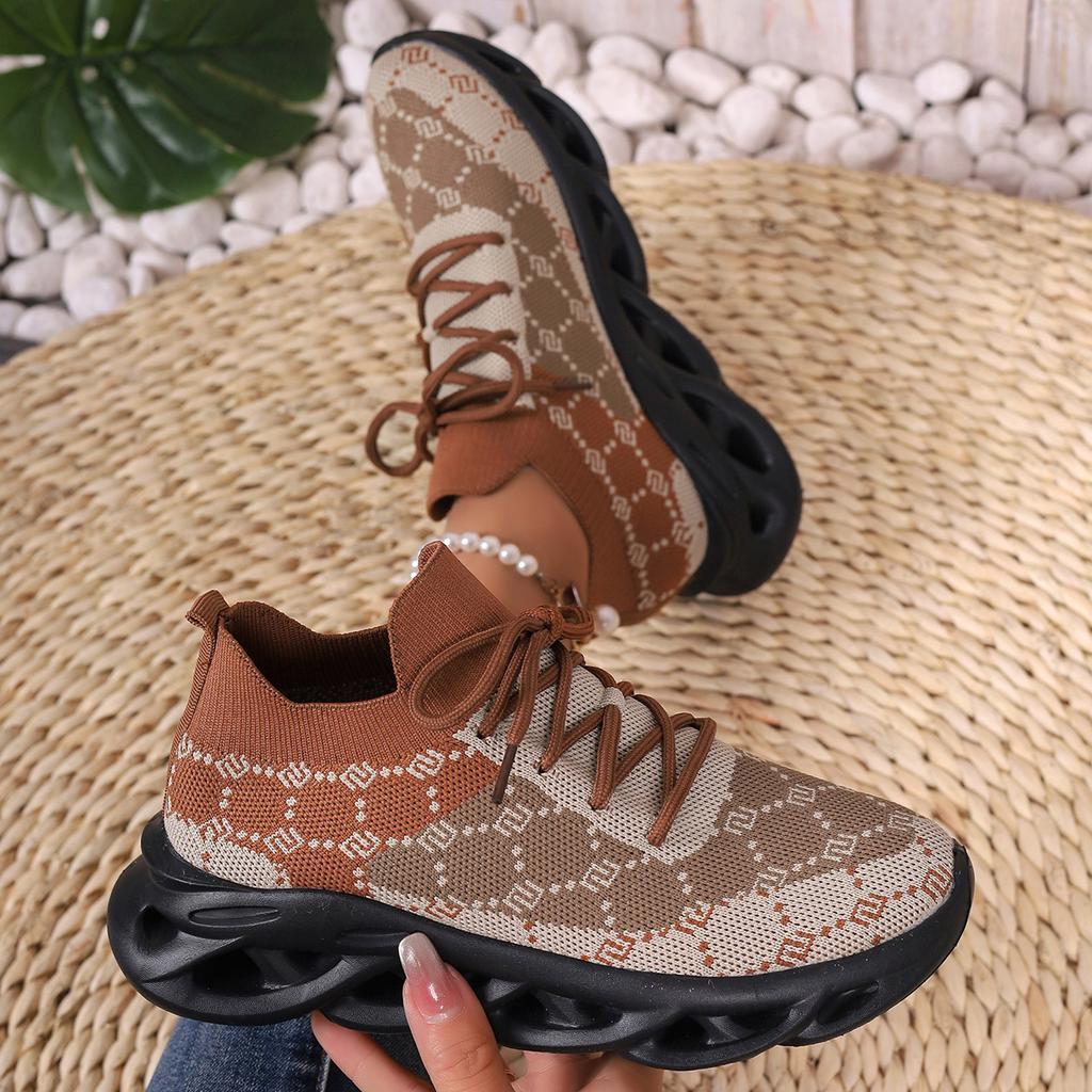 2024 новые роскошные дизайнерские женские спортивные кроссовки на платформе с дышащей сеткой, трендовые повседневные кроссовки на плоской подошве, женские элегантные модные женские туфли