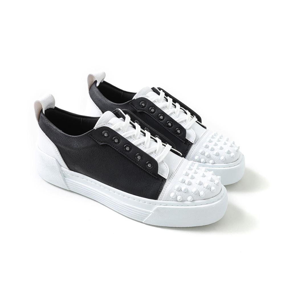 Chekich Мужская обувь Кроссовки красного цвета на шнуровке из искусственной кожи с прошивкой Удобная белая высокая подошва на лето и весну Повседневная спортивная обувь CH169