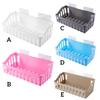 Wall Mounted Kitchen Storage Rack Toilet Bathroom Plastic Sundries Shelf Hollow Drain Stand