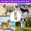 PWEZON Автоматическая чашка для мытья лап собаки с USB-зарядкой, с мягким силиконом, высокая для крупных собак и кошек, очиститель, щетка, 2-в-1, мощность 7,4 В,