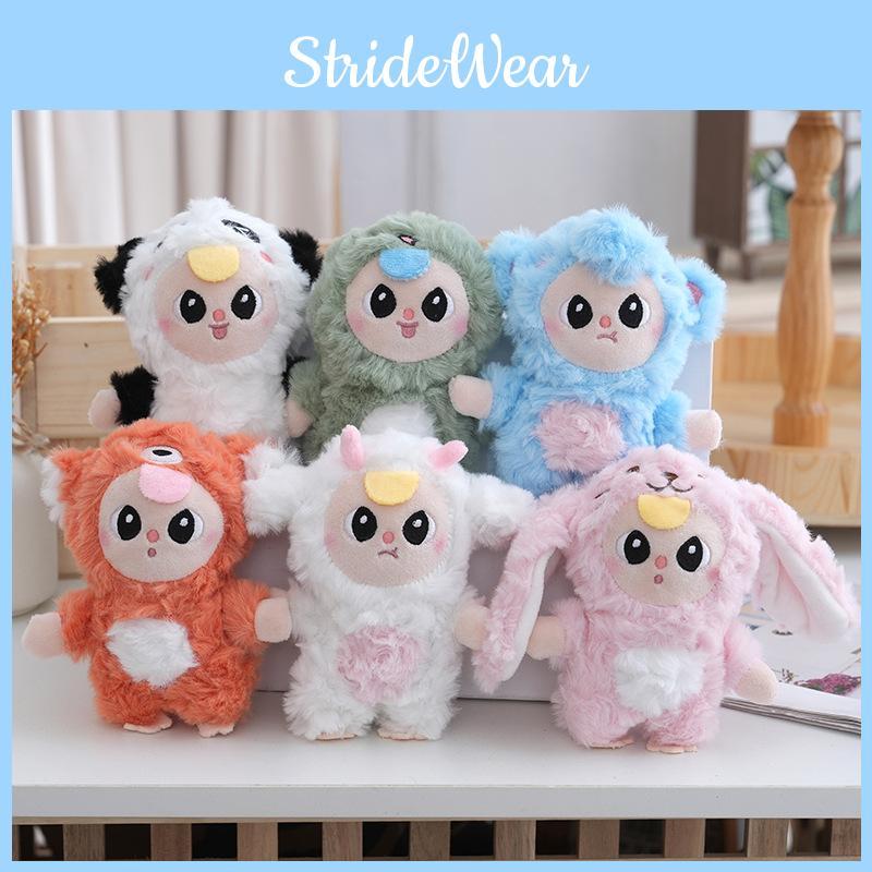 Keychain Plush Versatile Showcasing Cute Cartoon Sheep Rabbit Panda With Soft Pp Filling Cotton