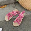 2025 лето новая корейская версия плоские пеньковые веревочные женские сандалии студенческие повседневные модные иностранные торговые пляжные сандалии большого размера женские