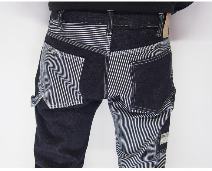 Kojima Jeans KOJIMA GENES Work In Multi-Combo Pants, Jeans/Denim/One Wash/Made Japan/RNB-1084D-Hickory Indigo-30