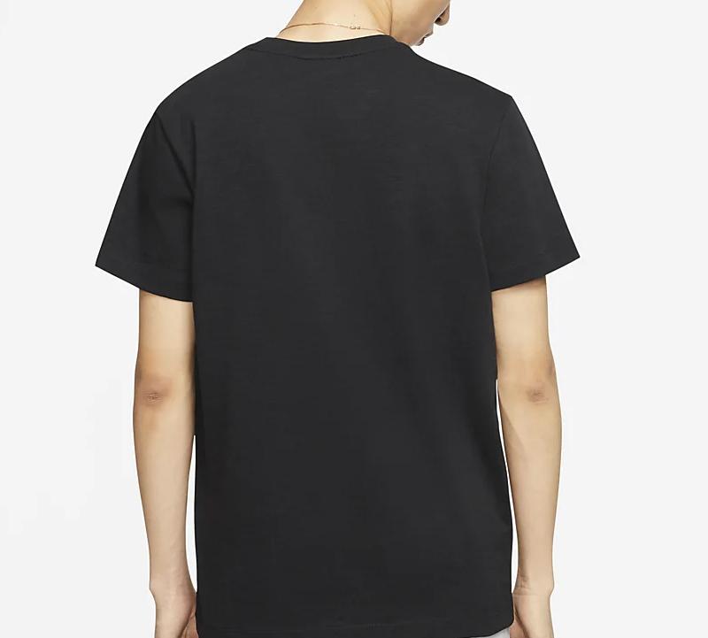 Nike Футболки мужские черные с круглым вырезом умеренного прямого кроя CJ4324-010