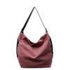 Fashion Large-capacity Bucket Bag Women's New Canvas Learning Class Commuting Shoulder Messenger Bag