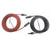 12AWG 1 Pair 30 FT Black + Red Solar Panel Extension Cable Wire Connector