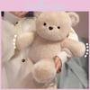 Cute Bear Plush Toy With Soft Pp Cotton Filling For Kids Birthday Gift Characters Included)