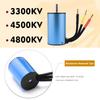 2435 4800KV Brushless Motor and 25A ESC Replacement for HSP Wltoys 1/16 1/18 Remote Control Truck