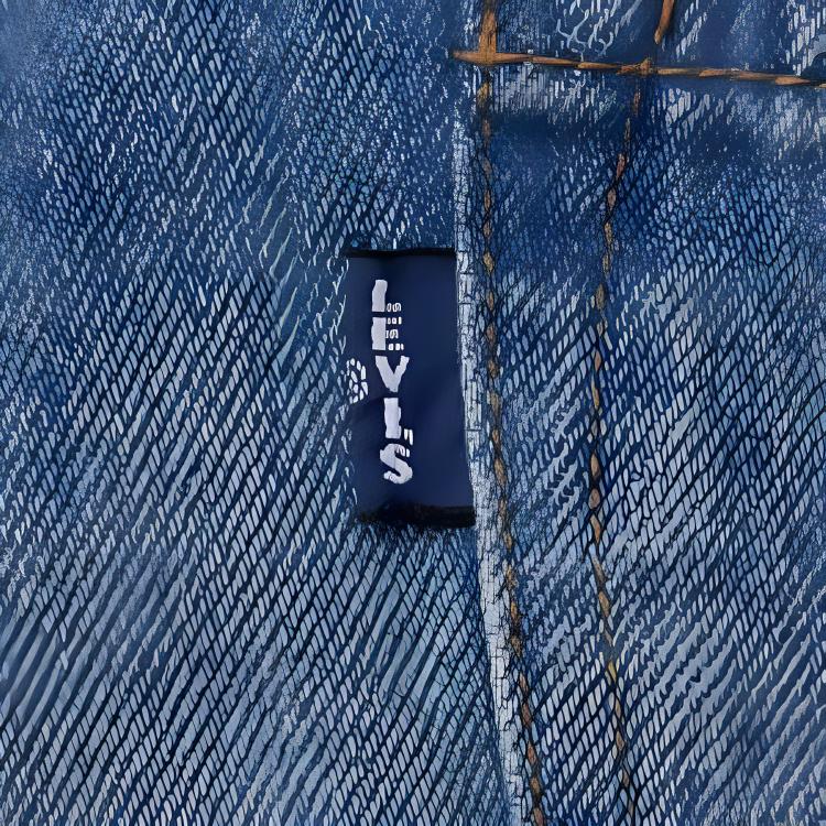 Levi's Mij 505 Distressed Denim Jeans A5878-0005