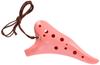 Osawa Ocarina I Series Plastic Soprano C Tone Pink PK PI-SC