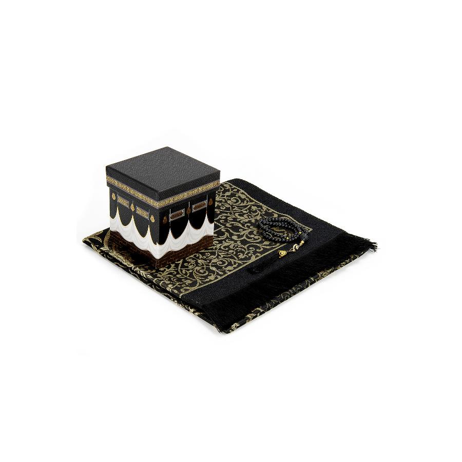 Специальный подарочный молитвенный коврик для Каабы и набор четок для мусульманской молитвы Мубарак Рамадан