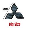 Наклейка на руль автомобиля 4,7/5,5 см для Mitsubishi Lancer EX Galant ASX Outlander Pajero Eclipse, Декор салона автомобиля