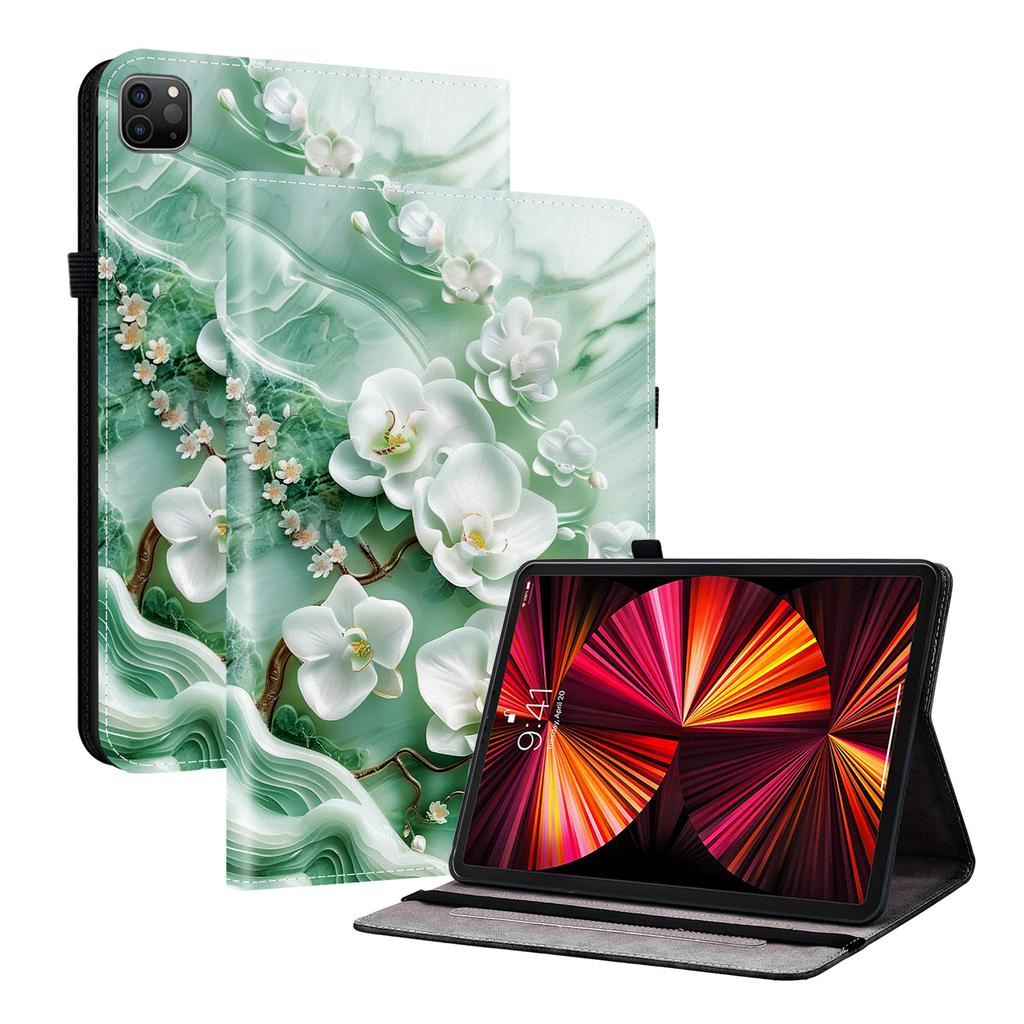 Чехол для планшета из искусственной кожи для Apple iPad Air (2020)-11 стилей! Прочный, с 2 слотами для подставки, держателем для карандашей и слотами для карт, гибкая задняя крышка из ТПУ