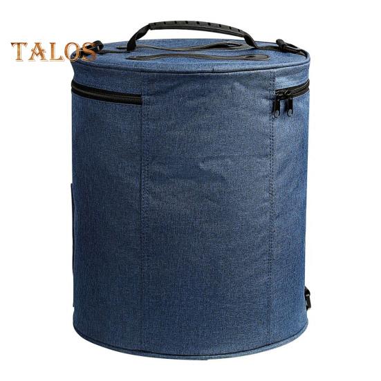 Большая сумка для хранения пряжи. Отверстие на молнии. Сохраняет аккуратность. Прочные швы. Отличные аксессуары для вязания. Чехол с карманами. Хозяйственные товары.