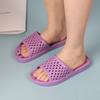 Тапочки для ванной, женские протекающие сандалии, шлепанцы для сыра, летняя обувь из Эва для мужчин, мягкие нескользящие шлепанцы, домашние тапочки для пар