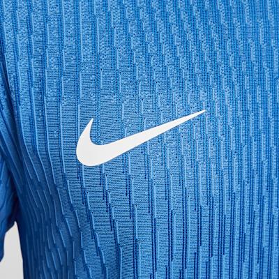 Nike Мужские футболки Королевский синий Круглый вырез Умеренный Прямой крой