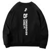 76Ers crew neck pullover sweater men's and women's spring and autumn clothing youth trendy brand loose shoulder long-sleeved jacket