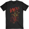 Унисекс Футболка Slayer: Кроваво-красный (X-Large)