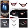 Car Styling Sticker Modified Auto Wheel Tail Body Window Tape Motorcycle Decals for Classic Hero Venom Teeth Mouth